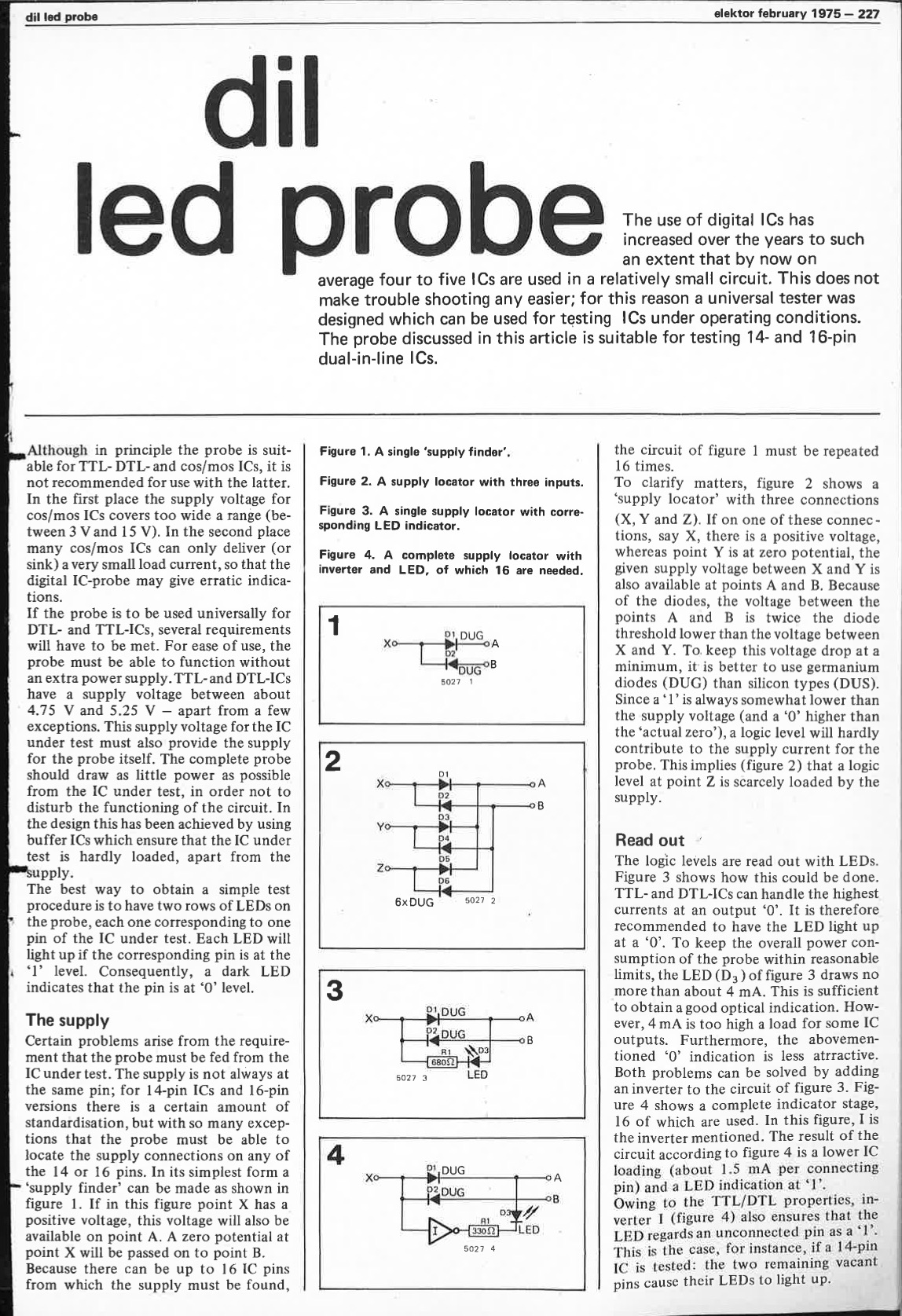 dil led probe