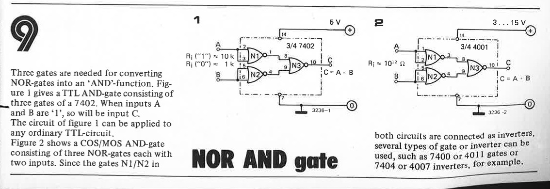 NOR-AND gate