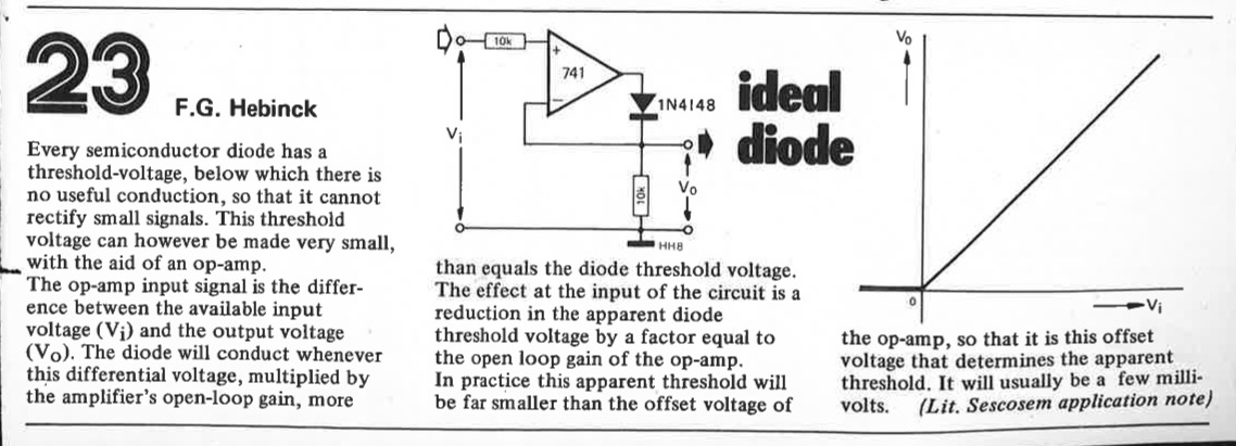diode, ideal
