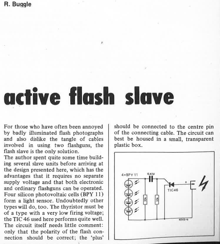 active flash slave