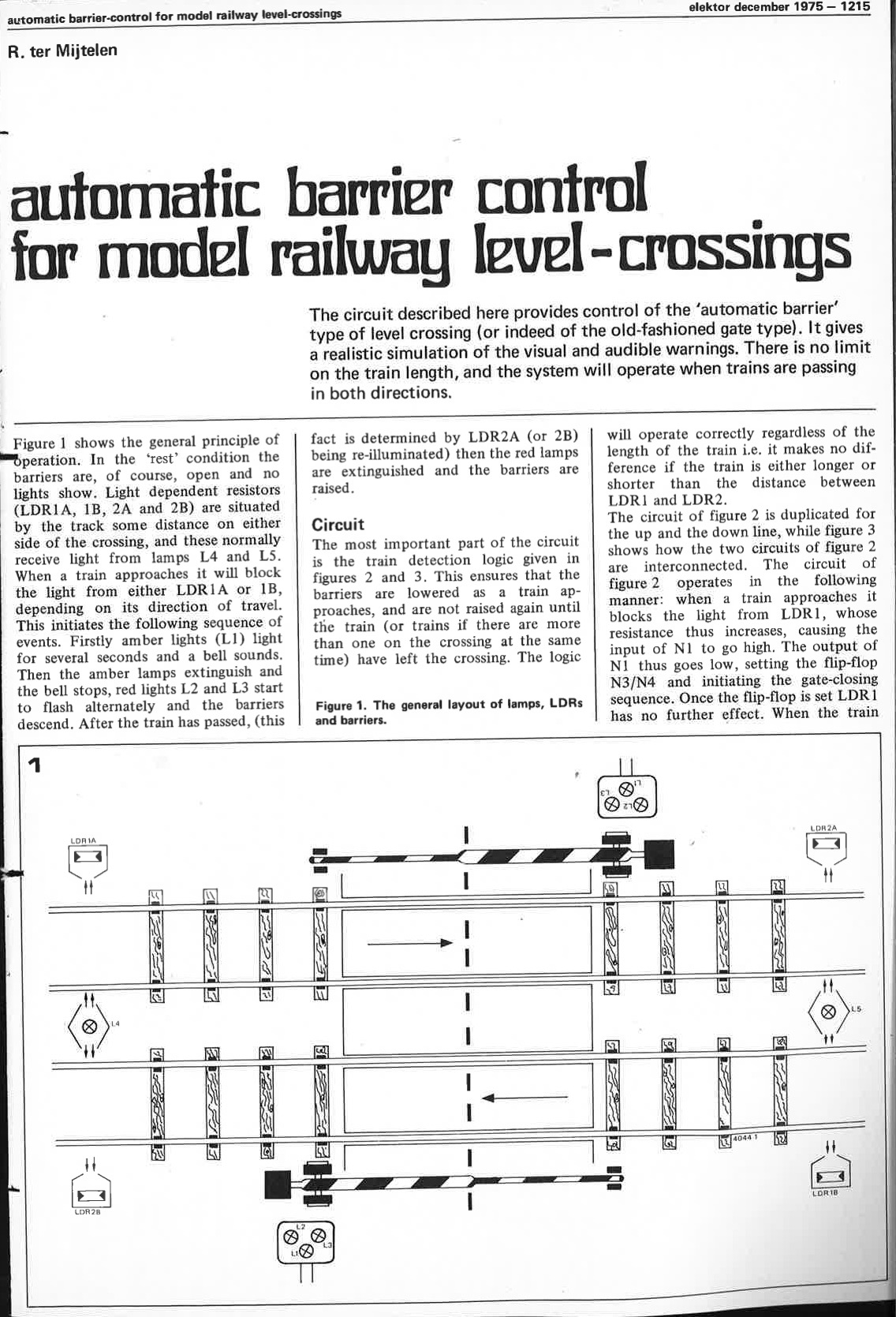 level crossing protection