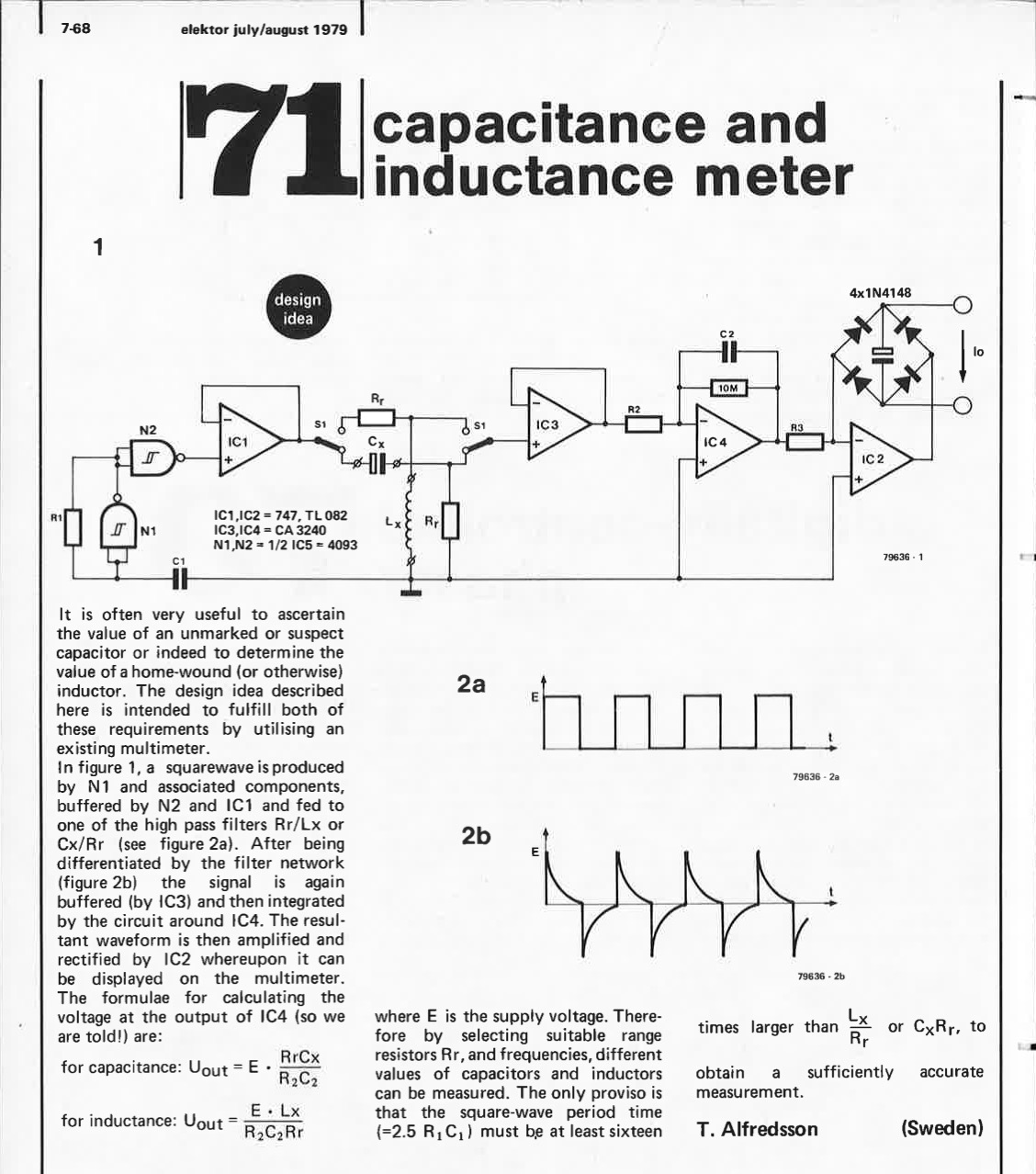 capacitance and inductance meter