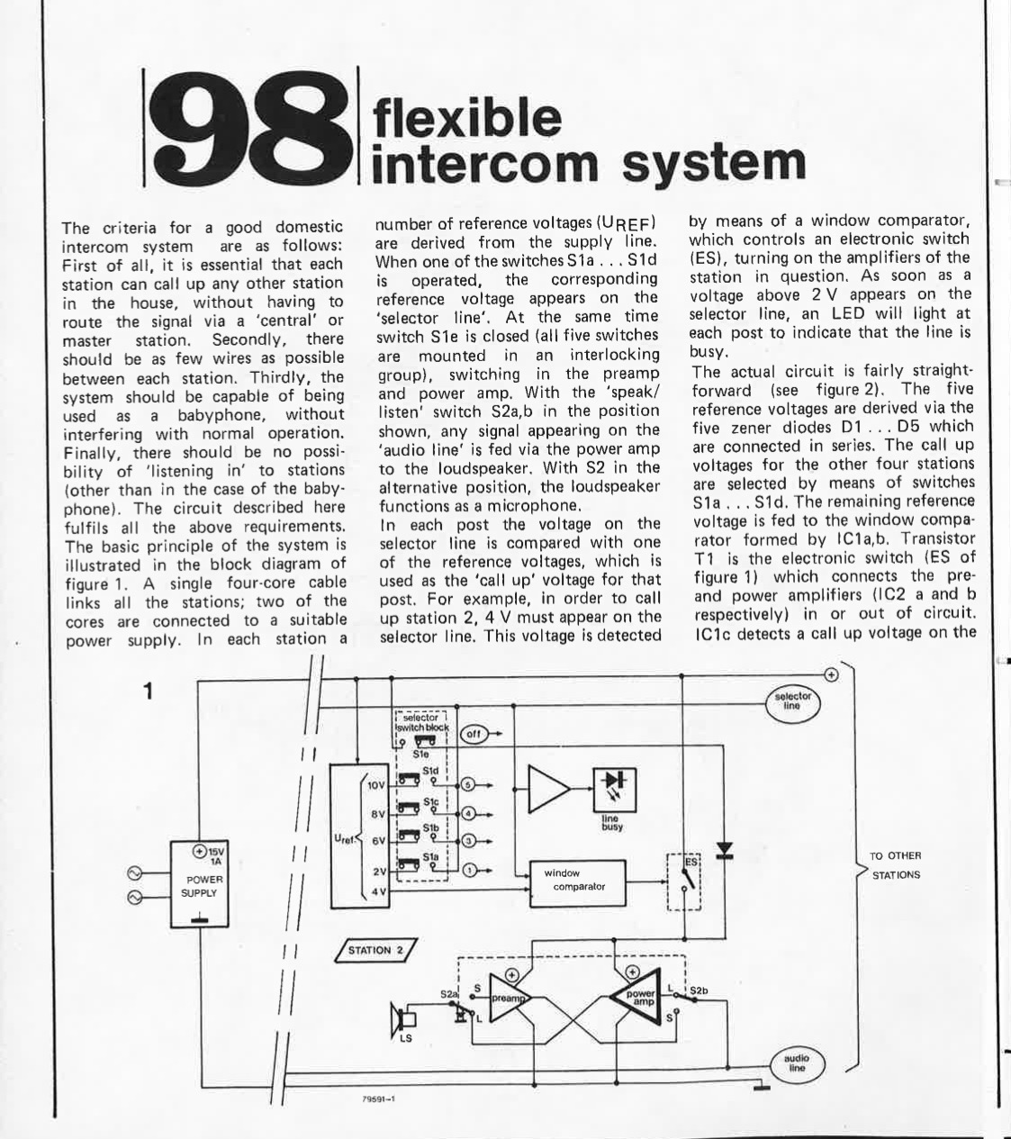 flexible intercom system
