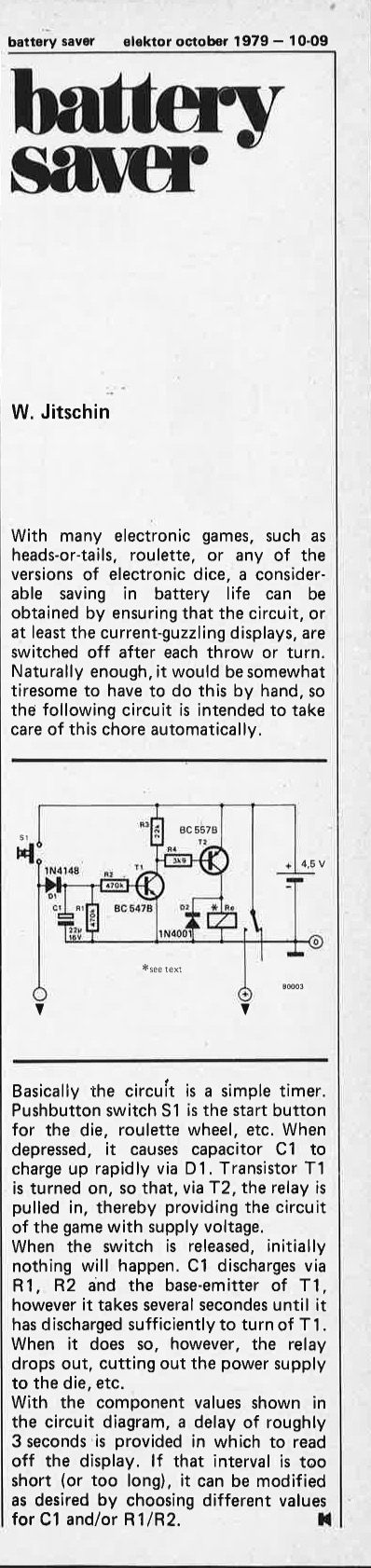 battery saver