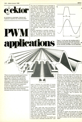 PWM applications
