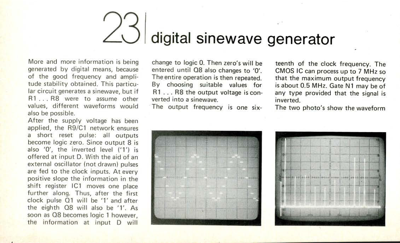 digital sinewave generator