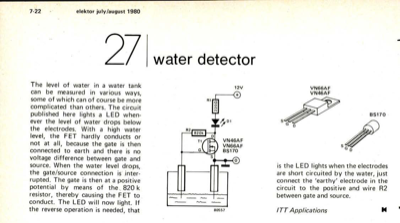 water detector