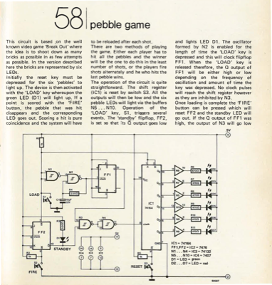 pebble game