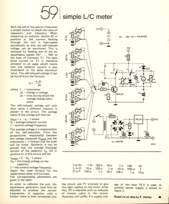 simple L/C meter