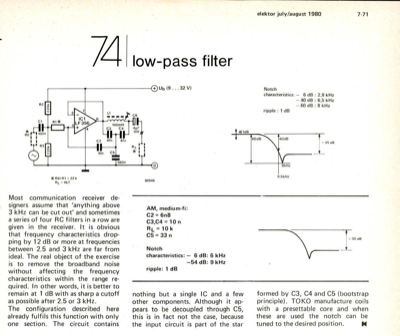 low-pass filter