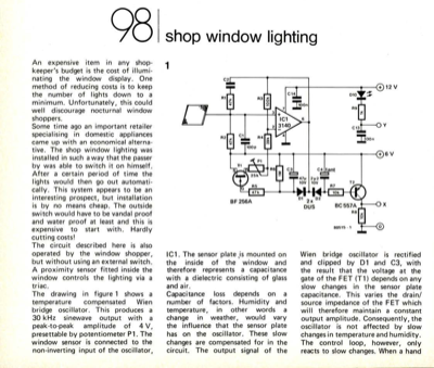 shop window lighting