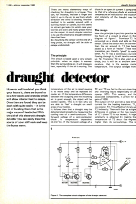 draugth detector