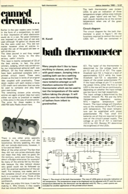 bath thermometer