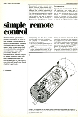 simple remote control