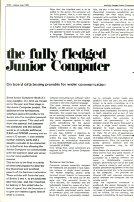 the fully fledged junior computer