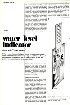 water level indicator