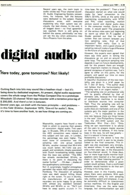 digital audio