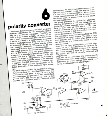 polarity converter