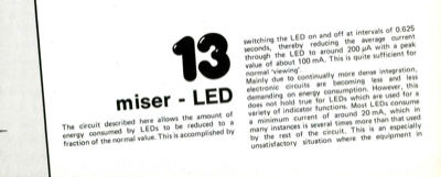 miser LED