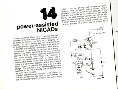 power assisted NiCads