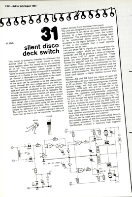 silent disco deck switch