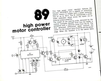 high power motor controller
