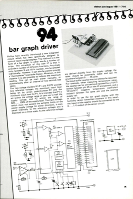 bar graph driver