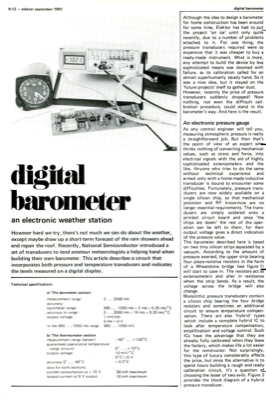 digital barometer