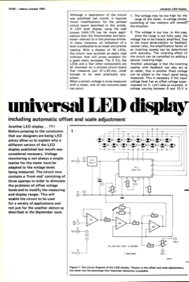 universal LED display