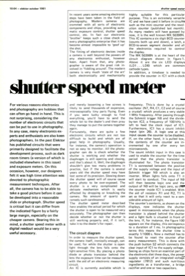 shutter speed meter