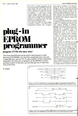 plug-in EPROM programmer