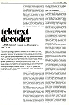 teletext decoder part 1