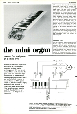 mini organ