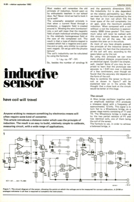 Inductive sensor - have coil will travel