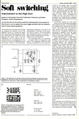 Softswitching - improvement to the High Com