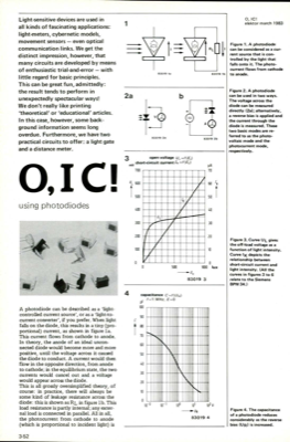 0, IC! - using photodiodes