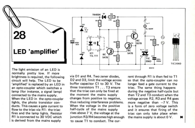 LED 'amplifier'