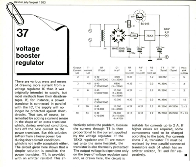 voltage 3A booster regulator