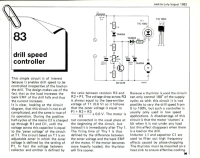 drill speed controller