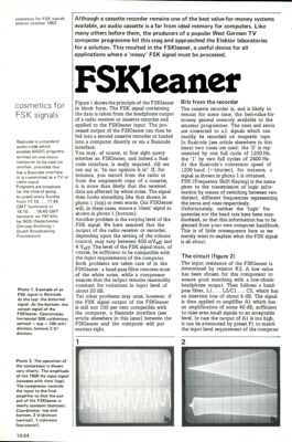 FSKleaner - cosmetics for FSK signals