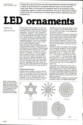 LED ornaments - seasonal electronics