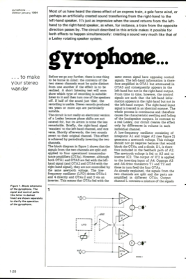 gyrophone - to make your stereo wander