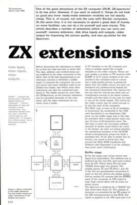 ZX extensions - more bytes, more inputs, more outputs