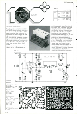 digiLED - for testing digital circuits