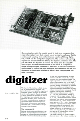 digitizer - the outside link