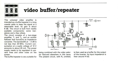 video buffer/repeater