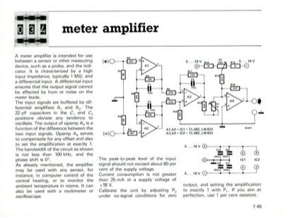 meter amplifier
