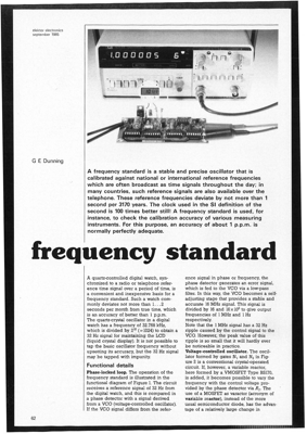 frequency standard