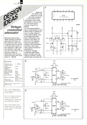 Voltage-controlled attenuator