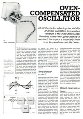 Oven-compensated oscillator